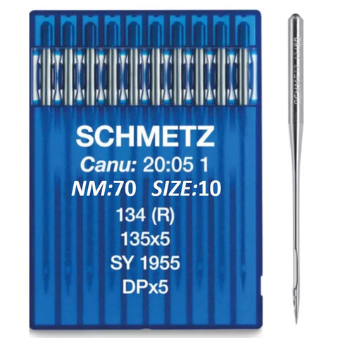 Igły Schmetz 10 szt 135X5 NM-70