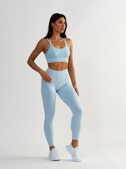 Stanik Sportowy - Shape Up Baby Blue