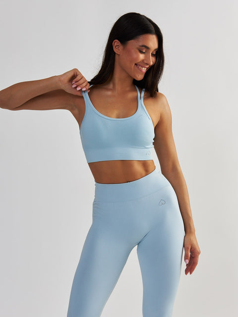 Stanik Sportowy - Shape Up Baby Blue