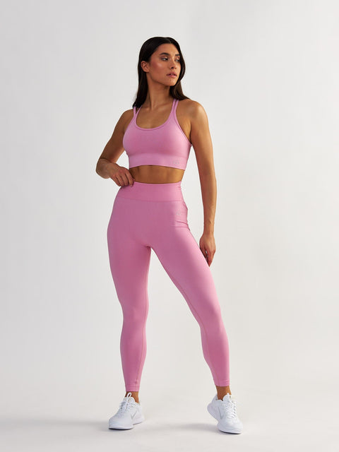Różowe Legginsy Modelujące - Shape Up