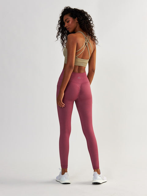 Kompresyjne Legginsy z Kieszeniami - Lift Me Up Rose