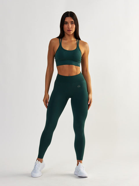 Szmaragdowe Legginsy Modelujące - Shape Up