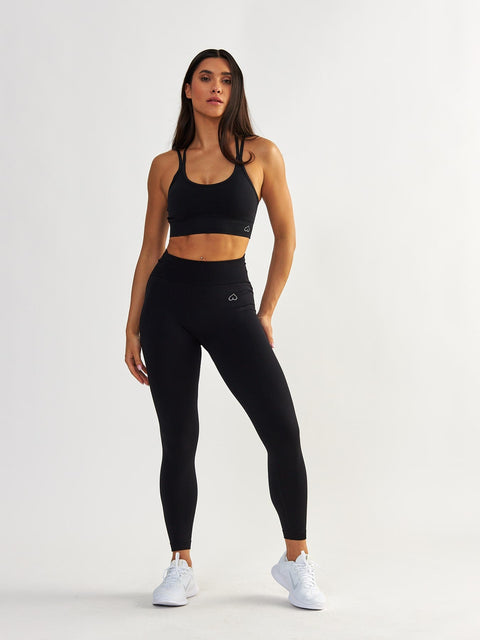 Czarne Legginsy Modelujące - Shape Up
