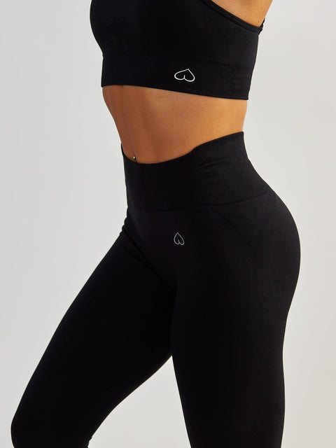 Czarne Legginsy Modelujące - Shape Up