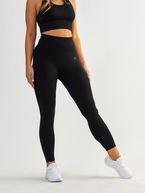 Czarne Legginsy Modelujące - Body Boost