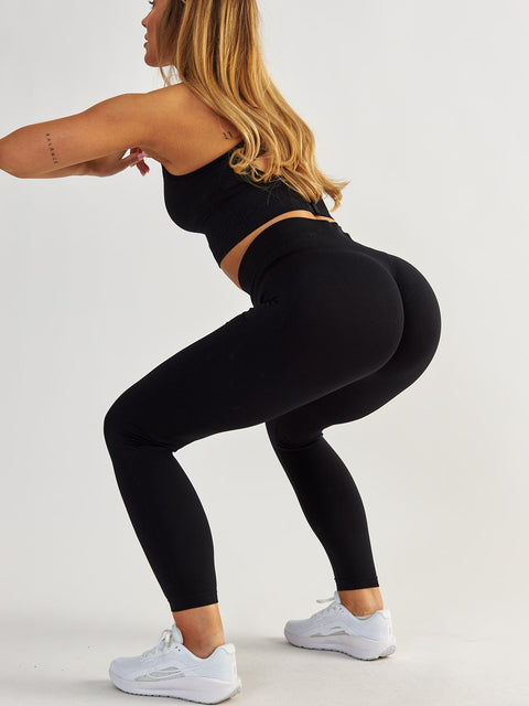 Czarne Legginsy Modelujące - Body Boost