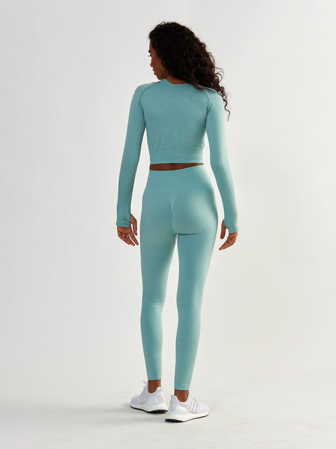 Legginsy Bezszwowe - Femme Force Marine