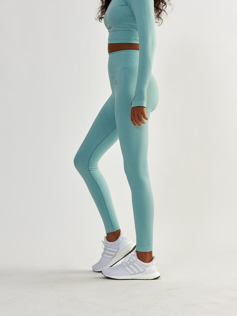 Legginsy Bezszwowe - Femme Force Marine