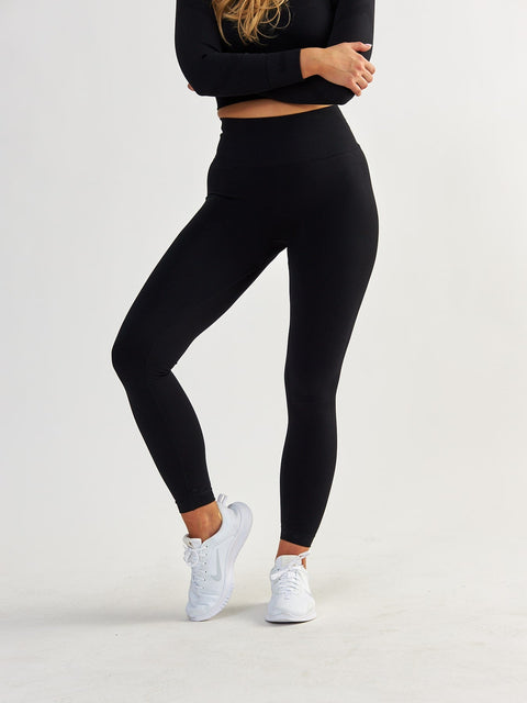 Czarne Legginsy Modelujące - Power Up!