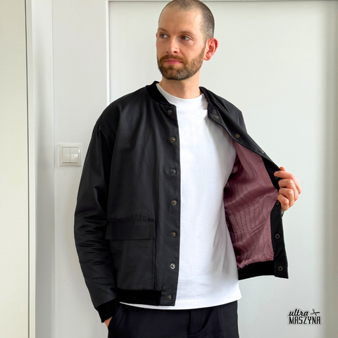 Szycie bluzy bomberki