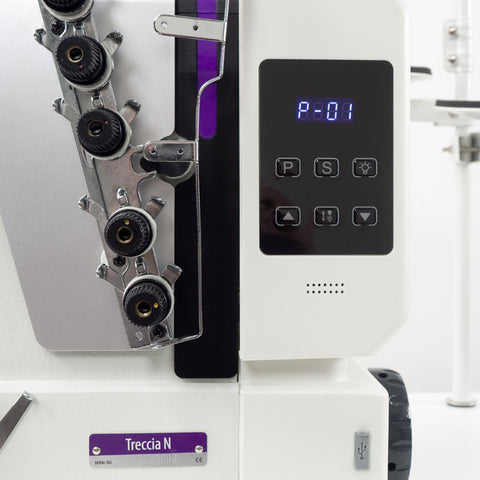 Interlok (kapówka) Texi Treccia Premium 3 igłowy, 5-nitkowy o płaskim łożu