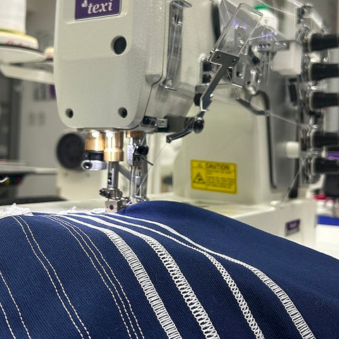 Interlok (kapówka) Texi Treccia Premium 3 igłowy, 5-nitkowy o płaskim łożu