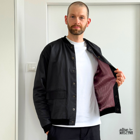 Szycie bluzy bomberki