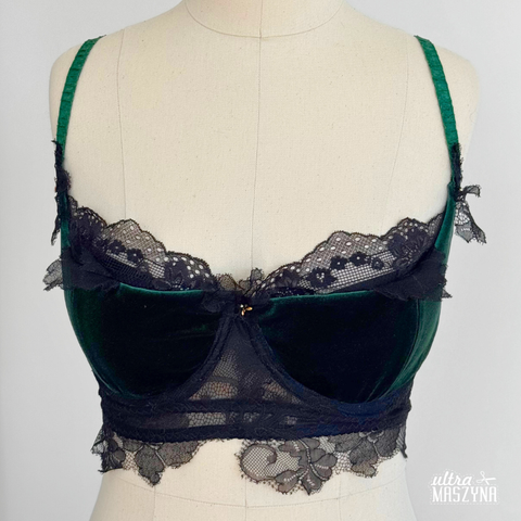 Projektowanie i szycie bielizny poziom 3: biustonosz z fiszbiną