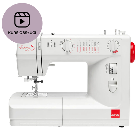 Maszyna do szycia ELNA eXplore 220S + KURS obsługi