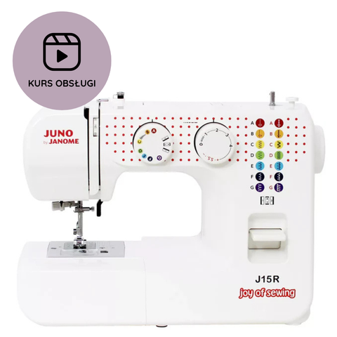 Maszyna do szycia Janome Juno J15R + KURS obsługi