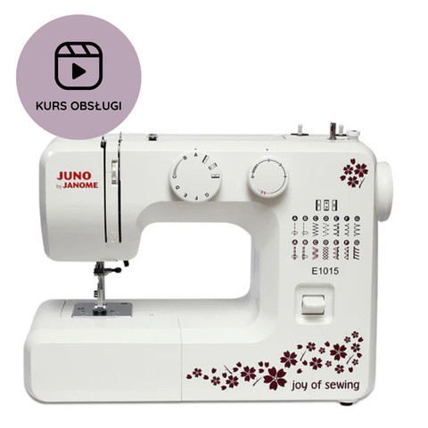 Maszyna do szycia Janome Juno E1015 + KURS obsługi