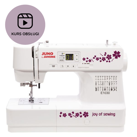 Maszyna do szycia Janome Juno E1030 + KURS obsługi