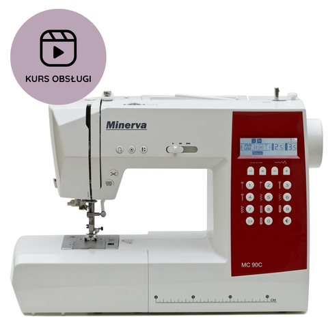 Maszyna do szycia Minerva MC90C + KURS obsługi