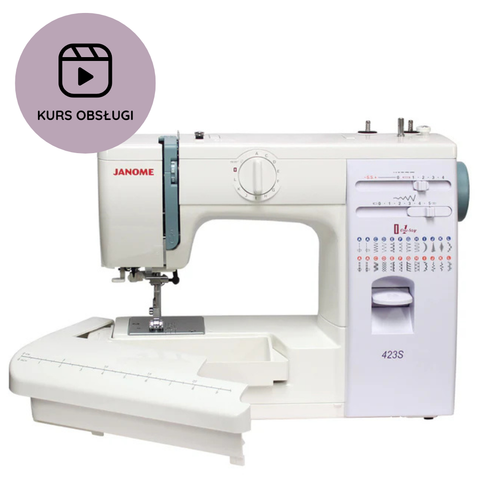 Maszyna do szycia Janome 423S + KURS obsługi