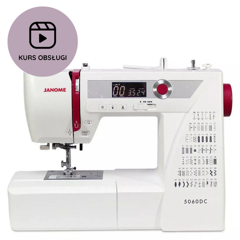 Maszyna do szycia Janome 5060DC + KURS obsługi