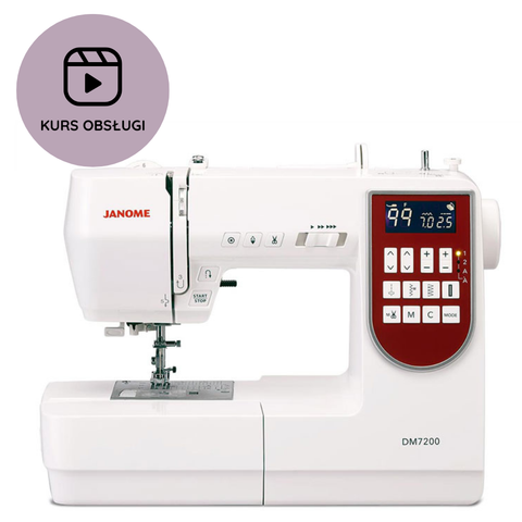 Maszyna do szycia Janome DM7200 + KURS obsługi