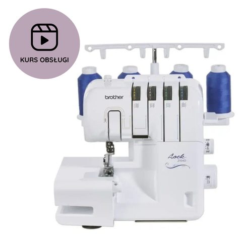 Overlock Brother 2104D + KURS obsługi