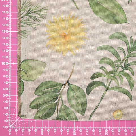 Tkanina dekoracyjna zielnik