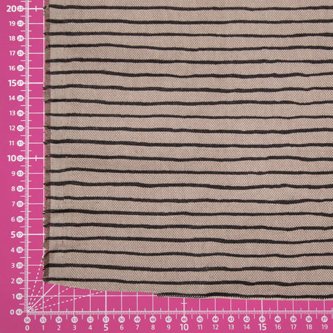 Tkanina dekoracyjna nieregularne paski