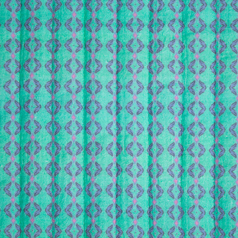 Tkanina pikowana dwustronna jasnoniebieski i turkus