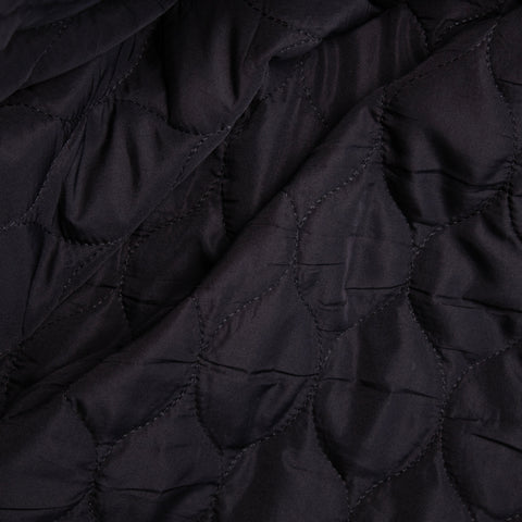 Tkanina pikowana dwustronna velvet panterka i czarny