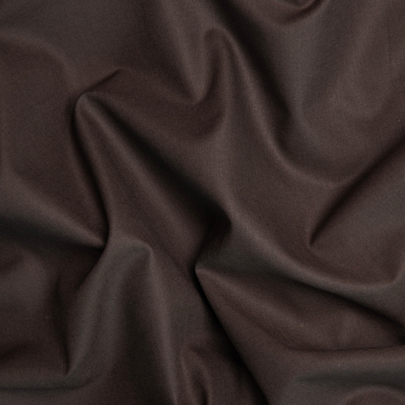 Popelina ciemny brąz