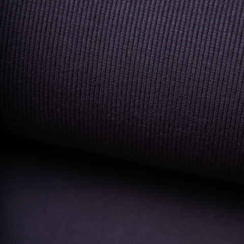 Ściągacz bawełniany prążkowany ciemny granat