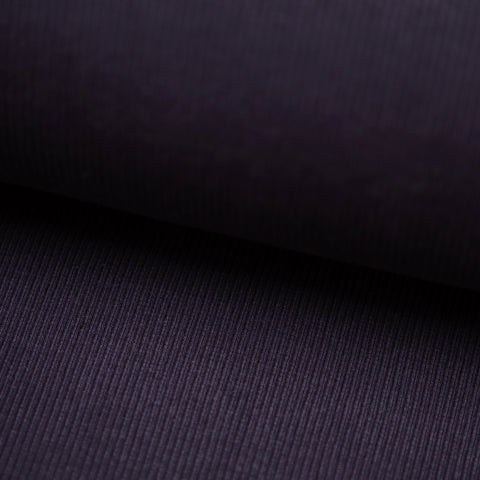 Ściągacz bawełniany prążkowany ciemny granat