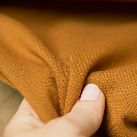 Ściągacz bawełniany karmelowy