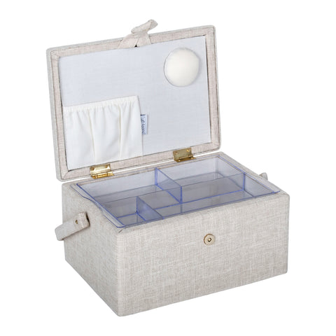 Niciarka M ecru w haftowane truskawki