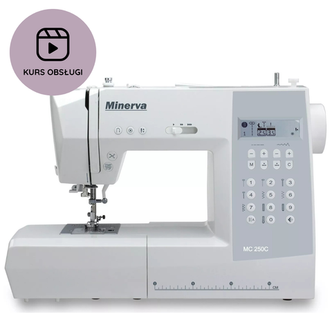 Maszyna do szycia Minerva MC250C + KURS obsługi