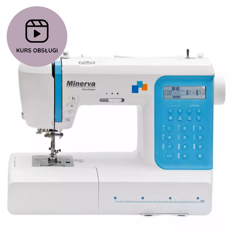 Maszyna do szycia Minerva DecorExpert + KURS obsługi