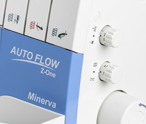 Overlock Minerva AutoFlow Z-one nawlekany powietrzem