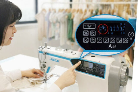 Stebnówka JACK A4C-C automatyczna do lekkich i średnich materiałów