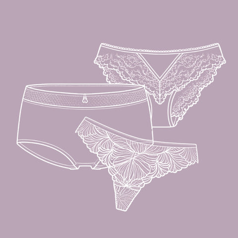 Projektowanie i szycie bielizny poziom 1: majtki