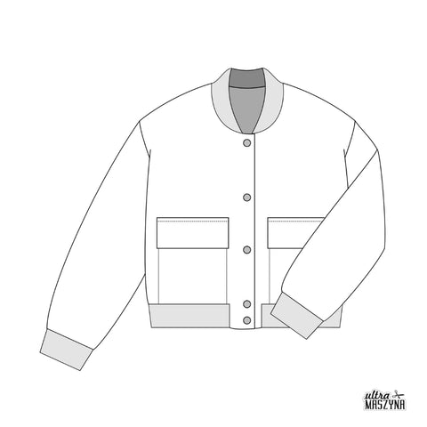 Kurs online szycia kurtki bomberki