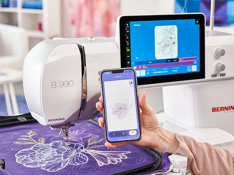 Maszyno-hafciarka Bernina B990