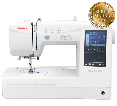 Maszyno-hafciarka 2w1 Janome MC1000