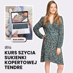 Kurs szycia sukienki kopertowej