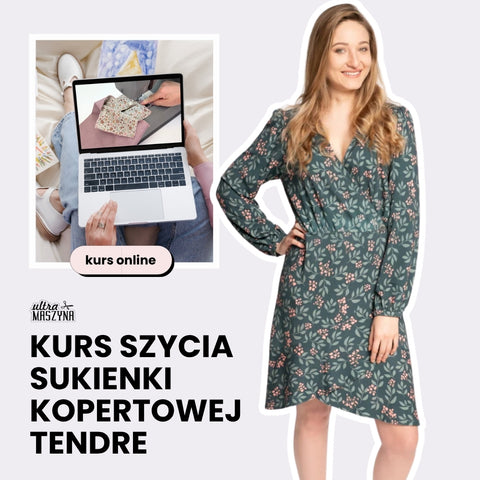 Kurs szycia sukienki kopertowej