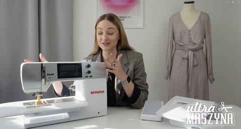 Instrukcja obsługi maszyny do szycia Bernina B540 B570