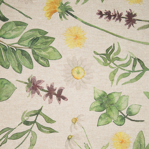 Tkanina dekoracyjna zielnik