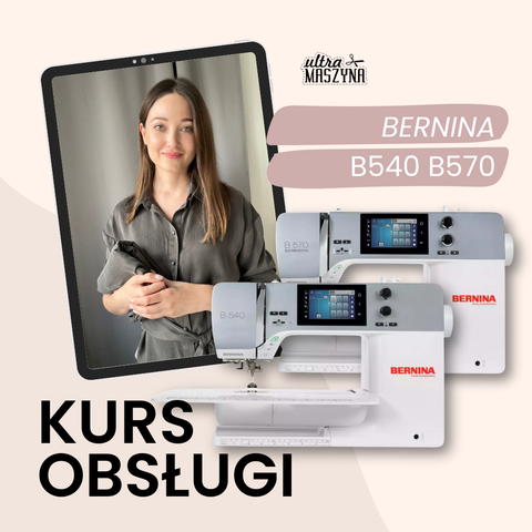 Instrukcja obsługi maszyny do szycia Bernina B540 B570