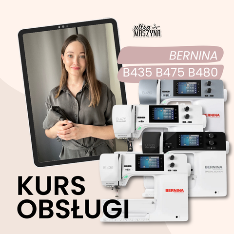 Instrukcja obsługi maszyny do szycia Bernina B435 B475 B480